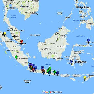 Peta dan Lokasi Perkuliahan Pegawai Hybrid Nomor